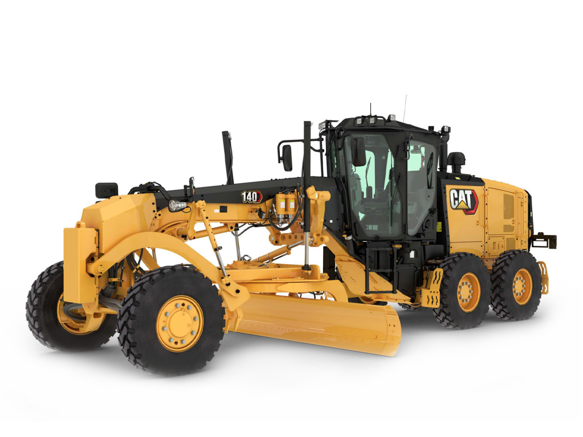 140 GC AWD, Автогрейдери, Машини CAT, Eltrak