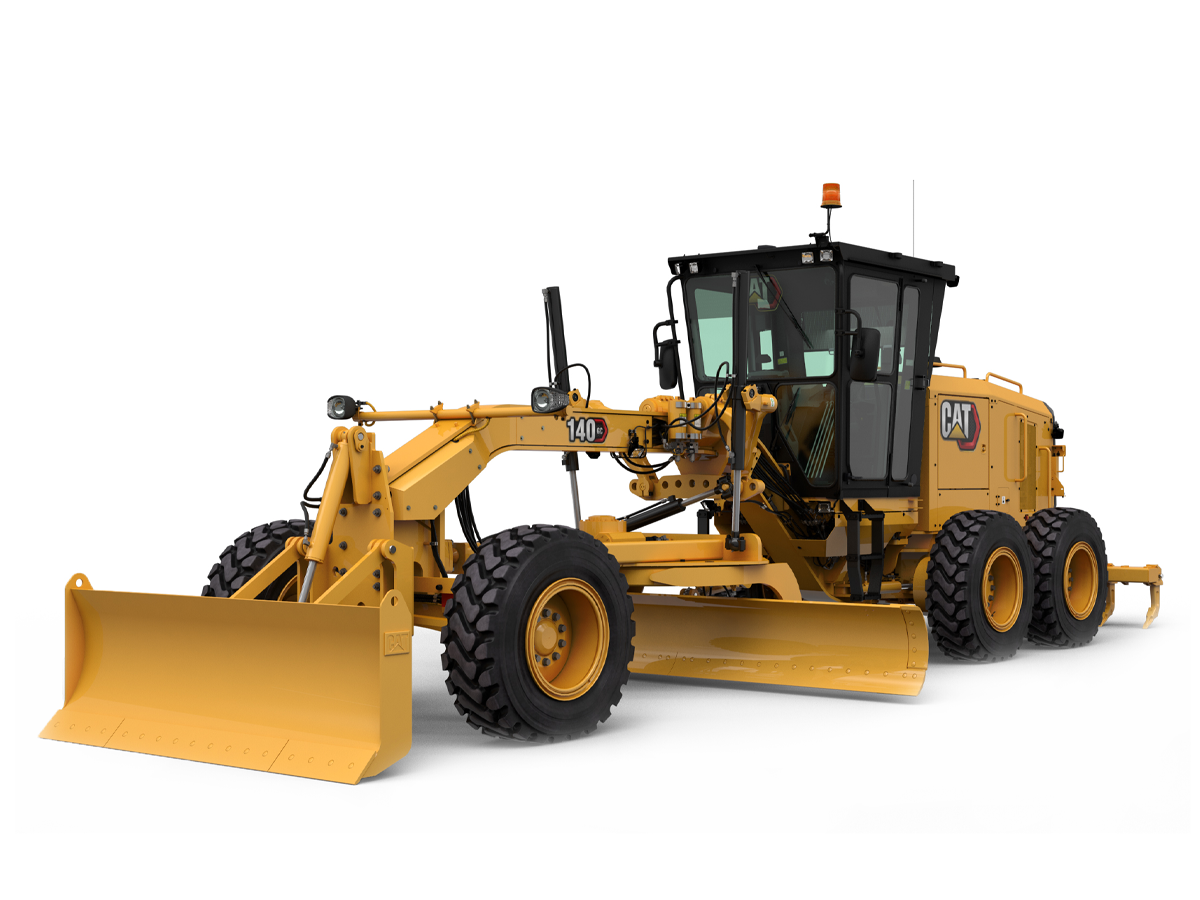 140 GC AWD, Автогрейдери, Машини CAT, Eltrak