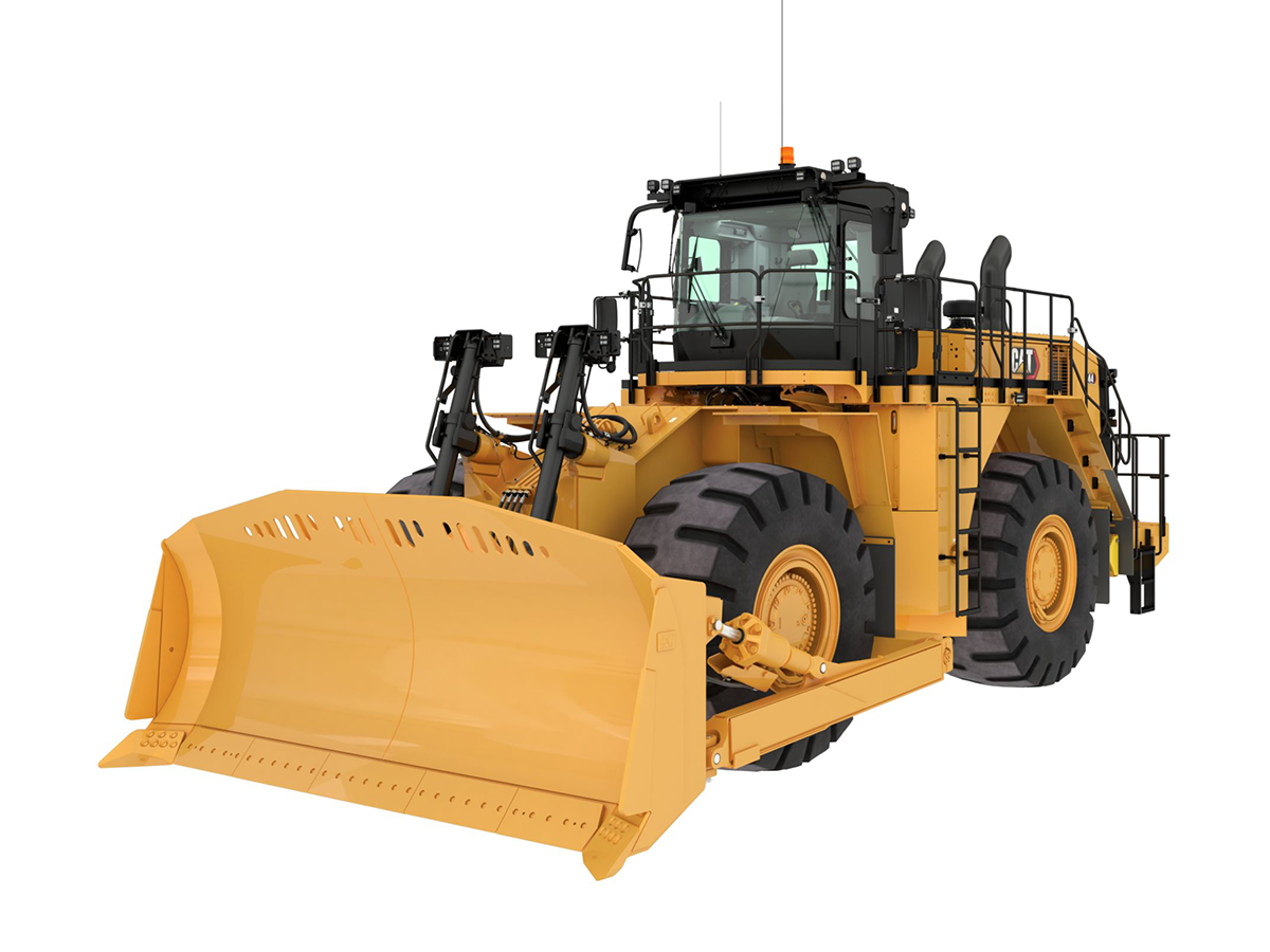 844, Колесeн булдозер, Верижни и колесни булдозери, Машини CAT, Eltrak, cat 844