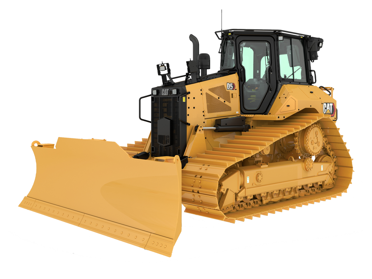 D5 Верижен булдозер, D5 LGP Верижен булдозер, Машини CAT, Елтрак, Eltrak
