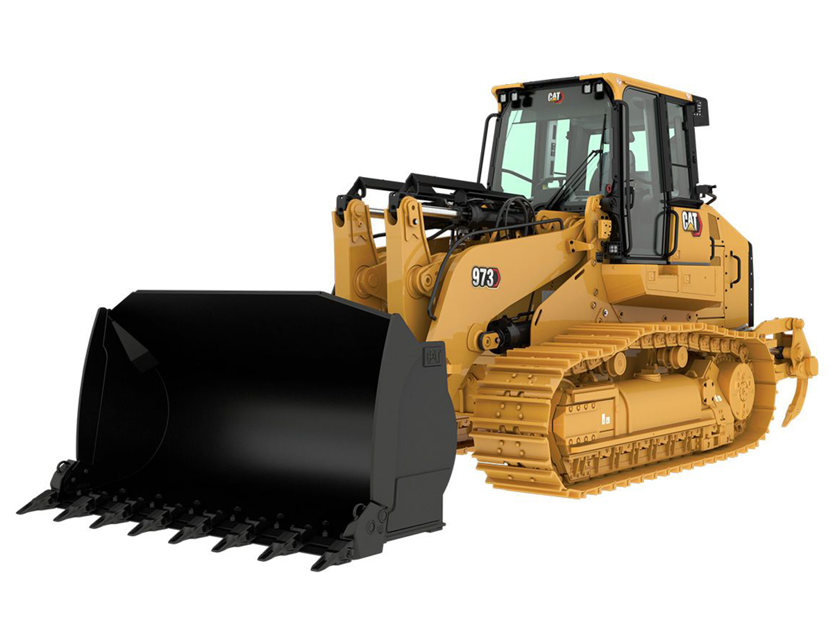 973, Верижен товарач, Машини CAT, Eltrak, cat 973, Елтрак България