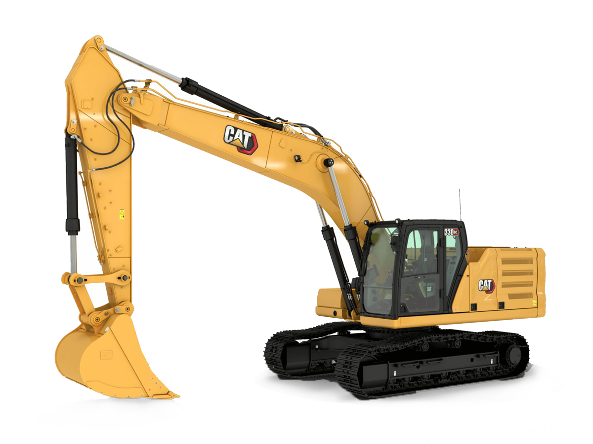330 GC, Верижни багери, Машини CAT, Среден клас багери, Eltrak