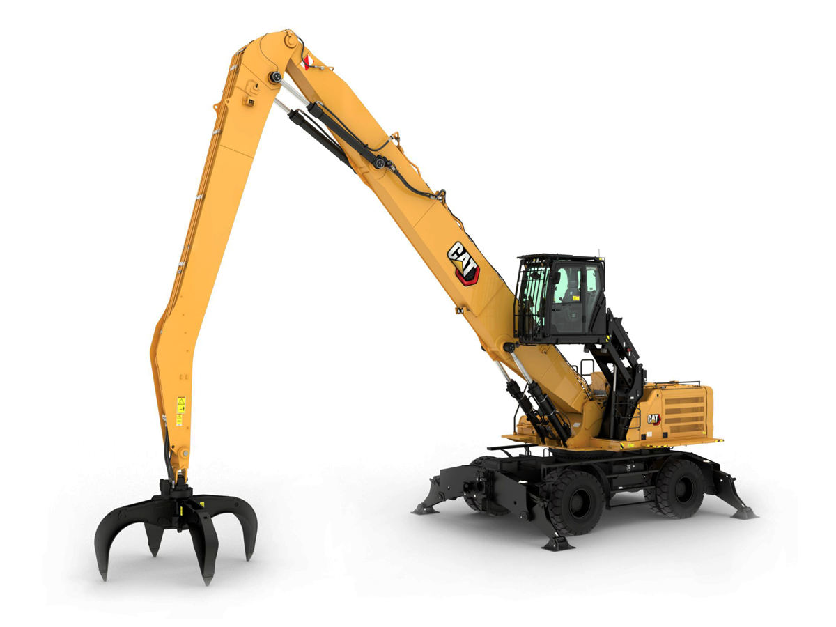 MH 3050, Багери за манипулиране на товари, Машини CAT, Eltrak, багери Caterpillar