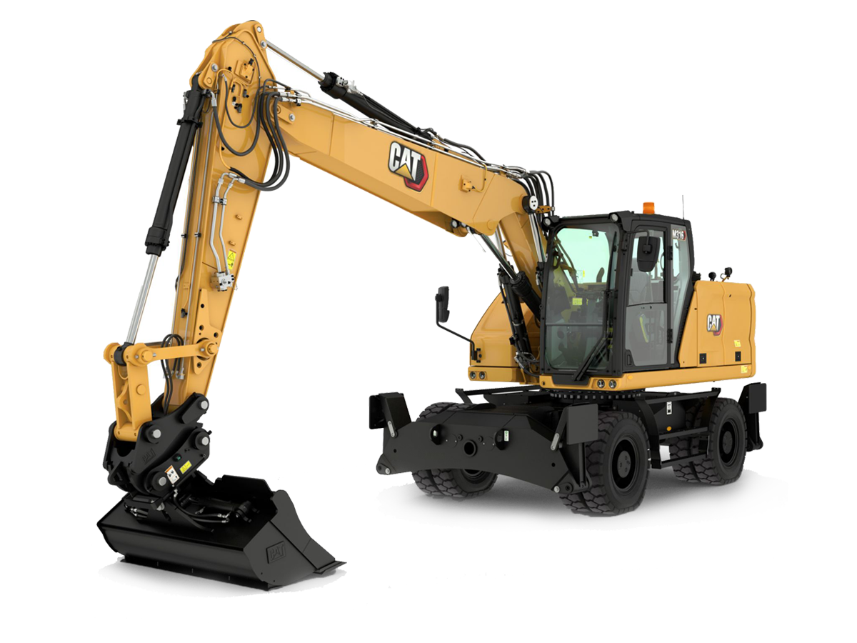 M316, Колесни багери, Машини CAT, Елтрак България, багери Caterpillar, M316 Колесен багер