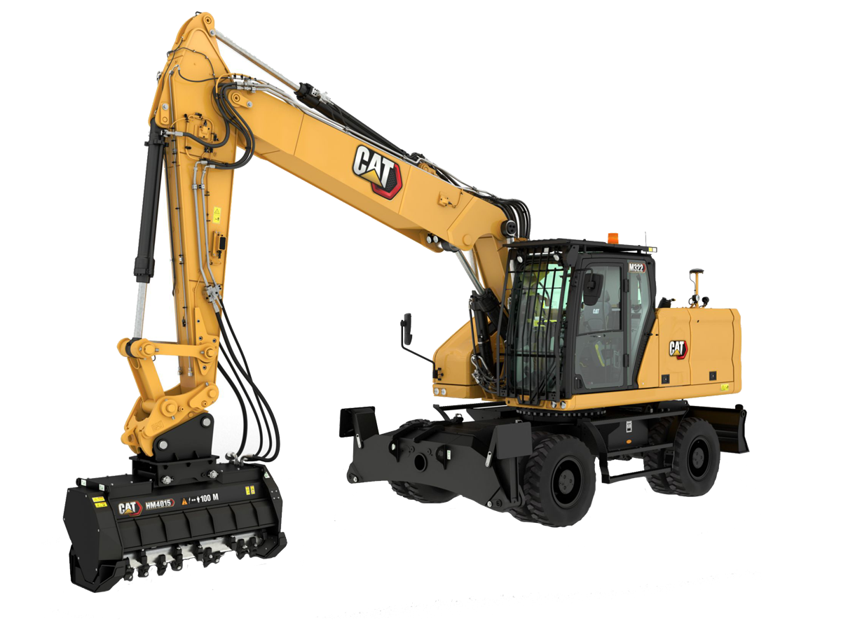 M322, Колесни багери, Машини CAT, Елтрак България, багери Caterpillar, M322 Колесен багер