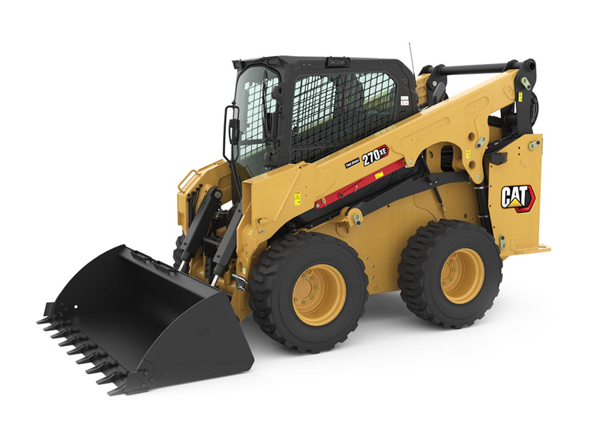 270 XE, Колесни мини товарачи, Машини CAT, Eltrak, товарачи Caterpillar, Елтрак България, 270 XE Колесен мини товарач