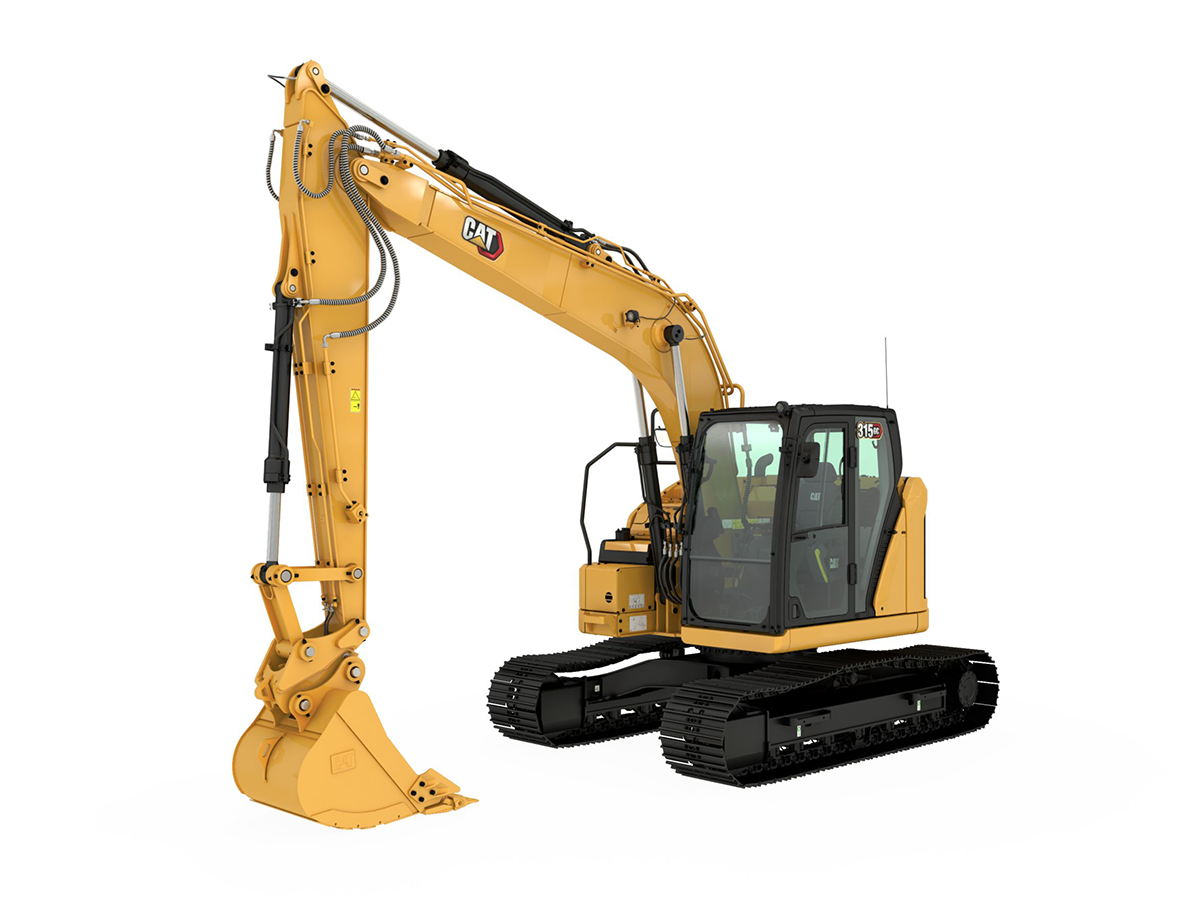 315 GC, Верижни багери, Малки багери, Машини CAT, cat 313 gc
