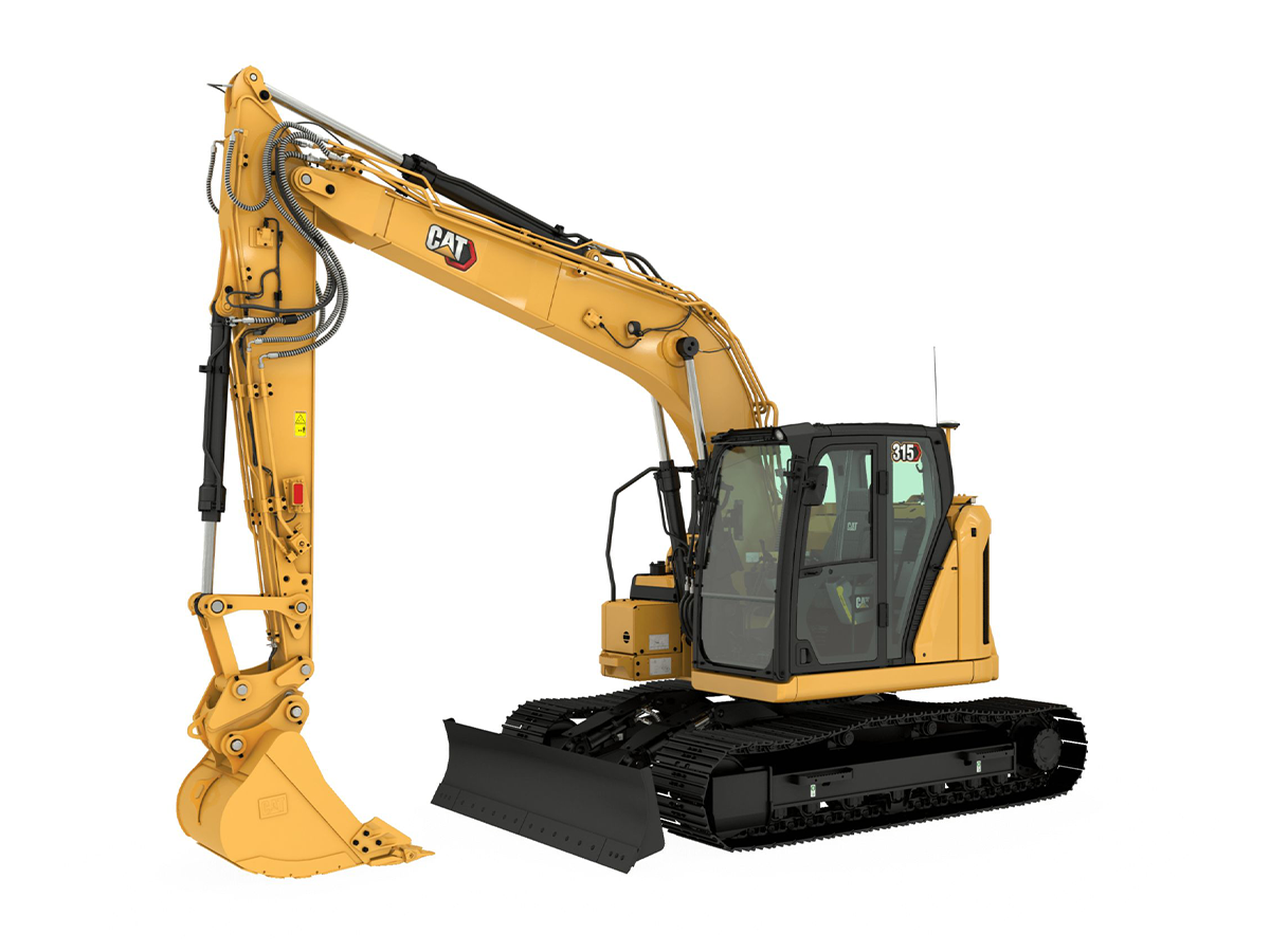 315, Верижни багери, Малки багери, Машини CAT, cat 315
