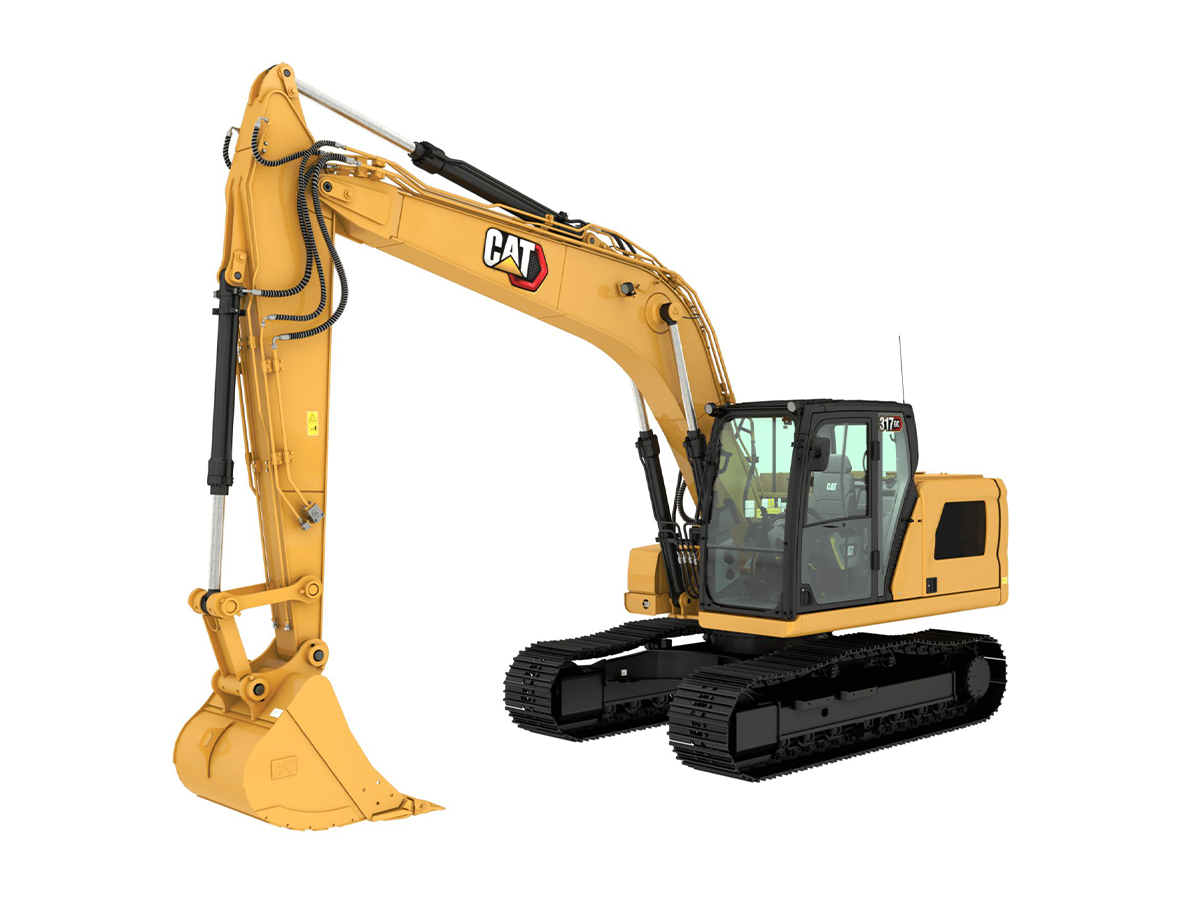 317 GC, Верижни багери, Малки багери, Машини CAT, cat 317 GC