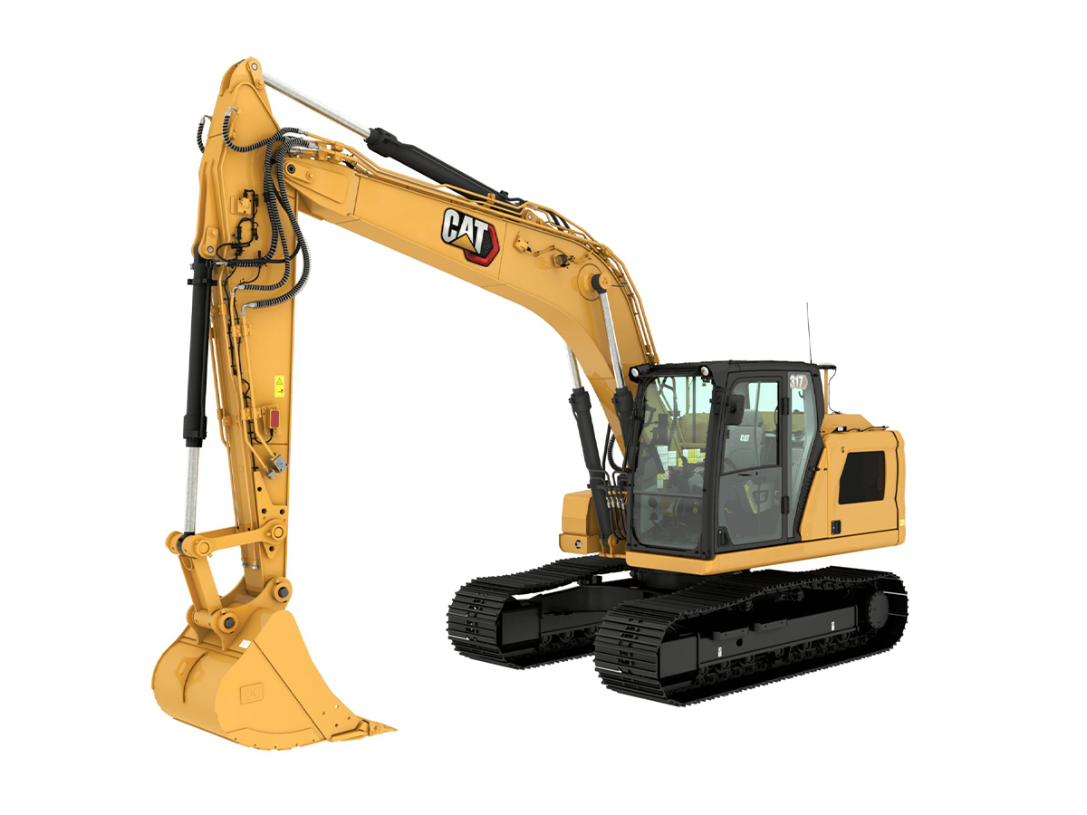 317, Верижни багери, Малки багери, Машини CAT, cat 317
