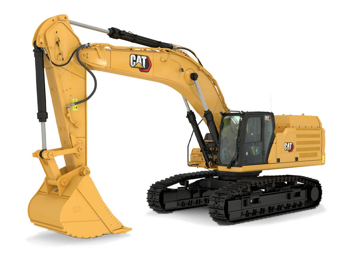 352, Верижни багери, CAT, Eltrak, cat 352, Тежък клас багери