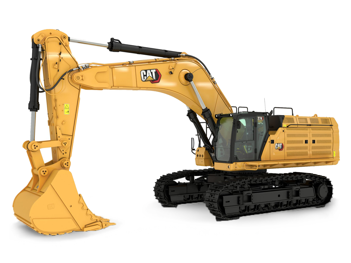 374, Верижни багери, CAT, Eltrak, cat 374, Тежък клас багери
