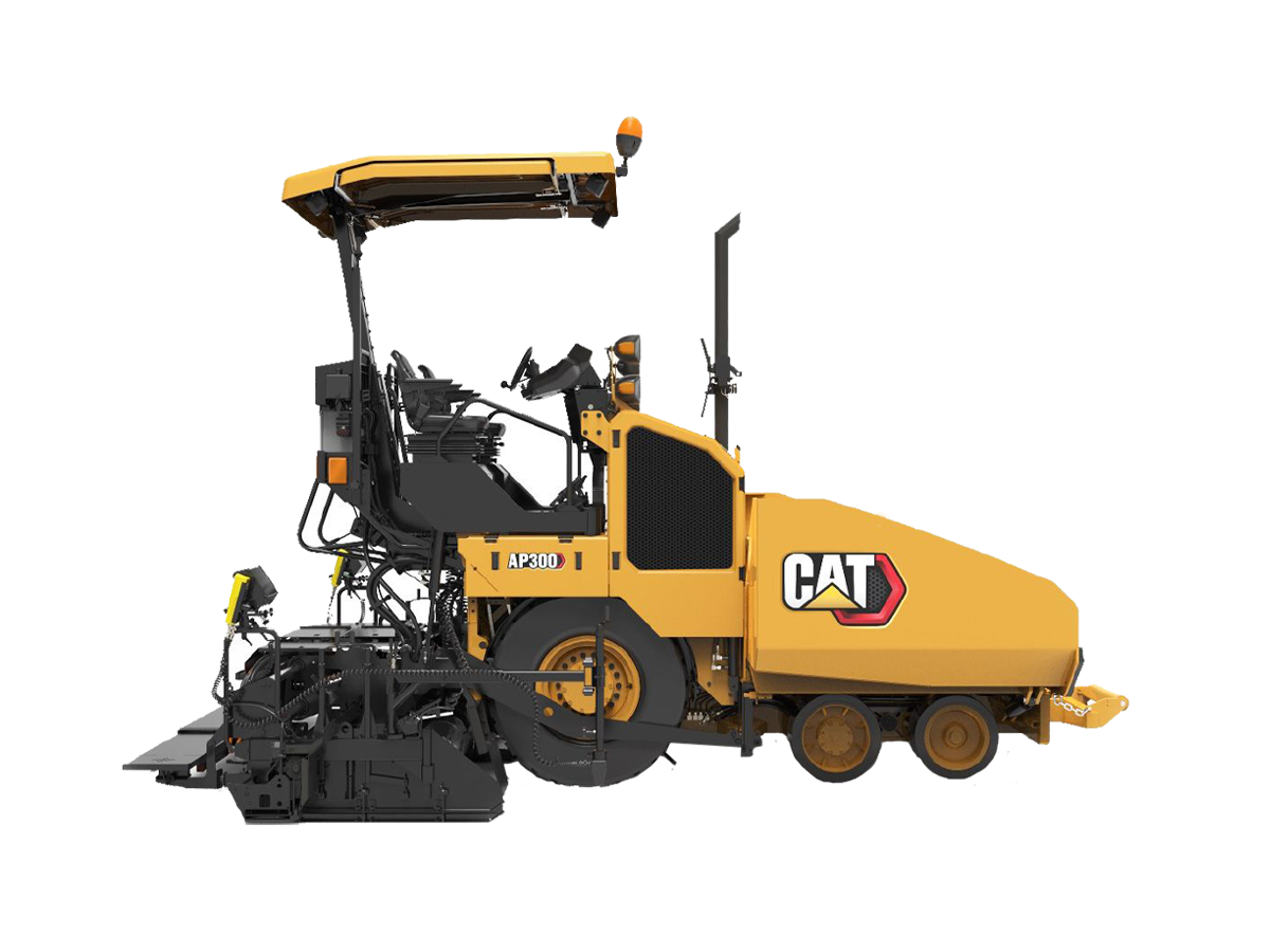 AP300, Асфалтополагач, Машини CAT, Пътностроителна техника, Елтрак България, AP300 Асфалтополагач, cat ap300