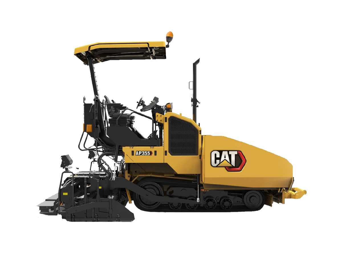 AP355, Асфалтополагач, Машини CAT, Пътностроителна техника, Елтрак България, AP355 Асфалтополагач, cat ap355