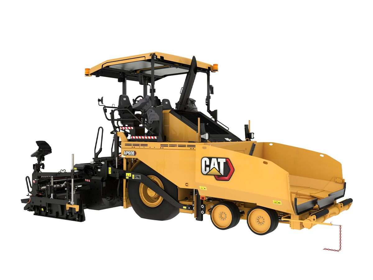 AP600, Асфалтополагач, Машини CAT, Пътностроителна техника, Елтрак България, AP600 Асфалтополагач, cat ap600