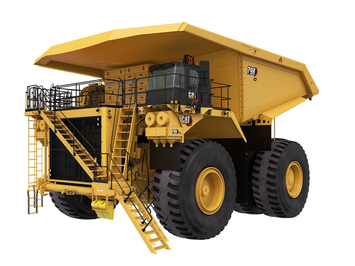 798 AC, Минен камион 798 AC, Машини CAT, Минни камиони, Елтрак България, cat 798 ac