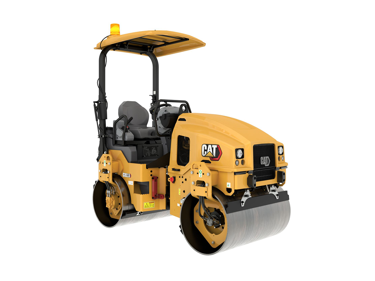 CB 2.5, CB 2.5 Валяк за асфалт, Машини CAT, Пътностроителна техника, Елтрак България, cat cb 2.5